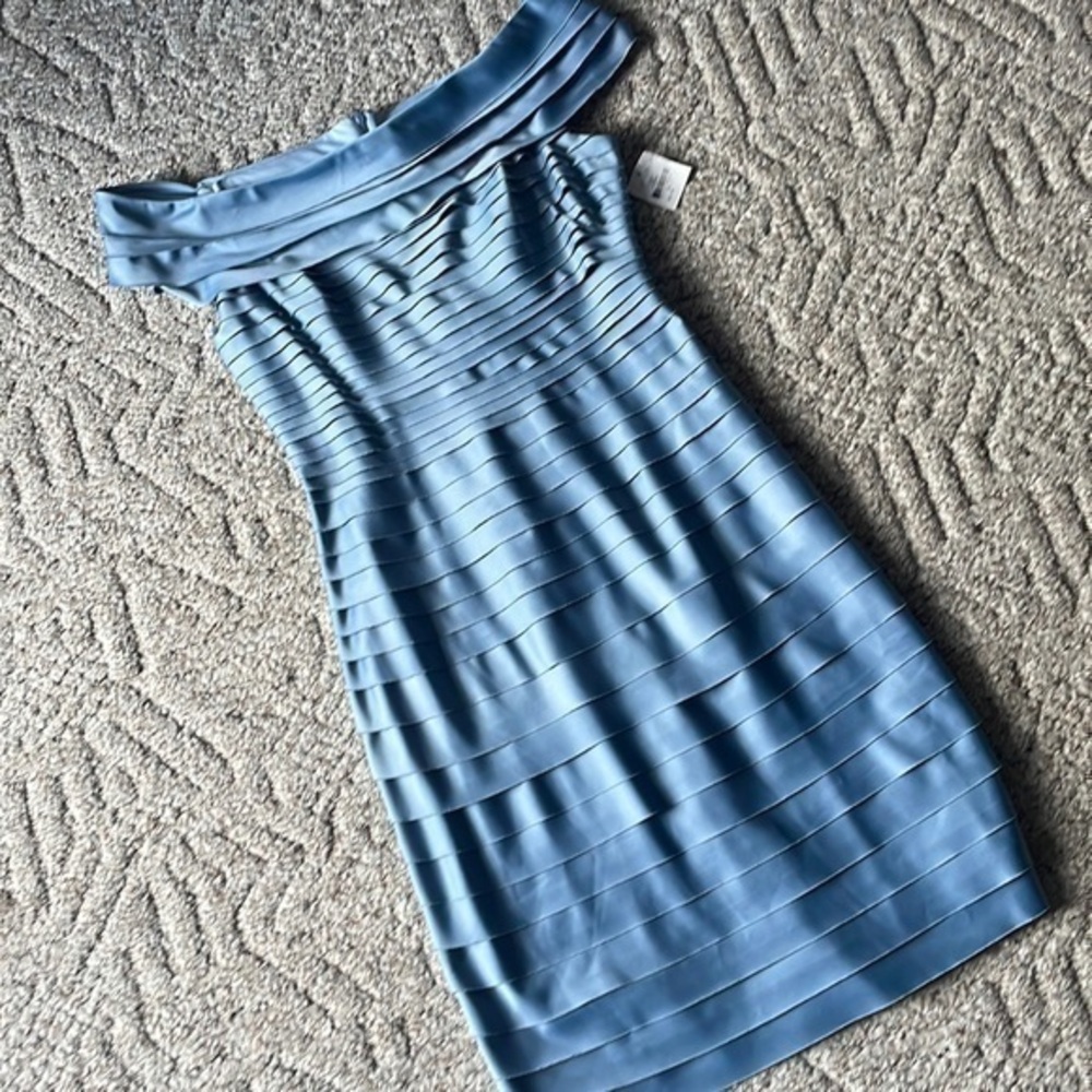 NWT JS collections dress light blue size 12 cocktail dress